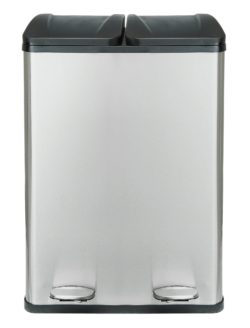 HOME 60 Litre 2 Compartment Recycling Bin.